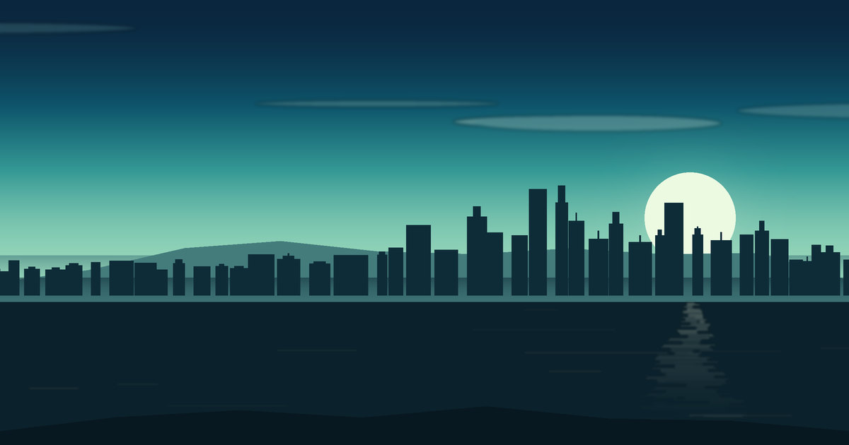 Illustrierte Ansicht von Brisbane
