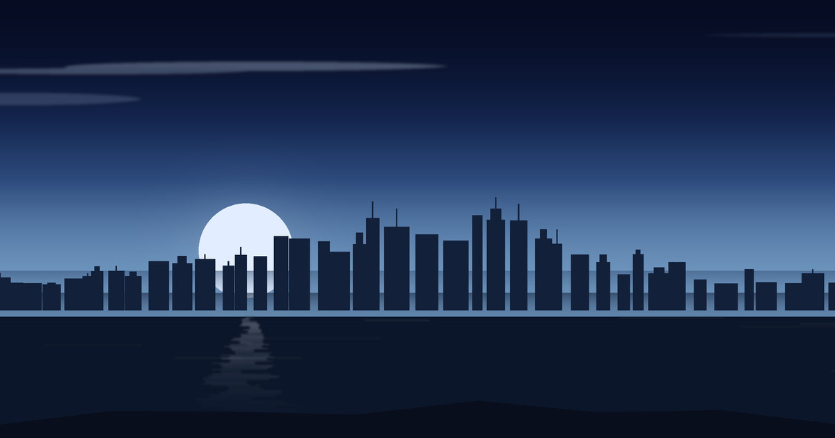 Clevelandのイラスト風景