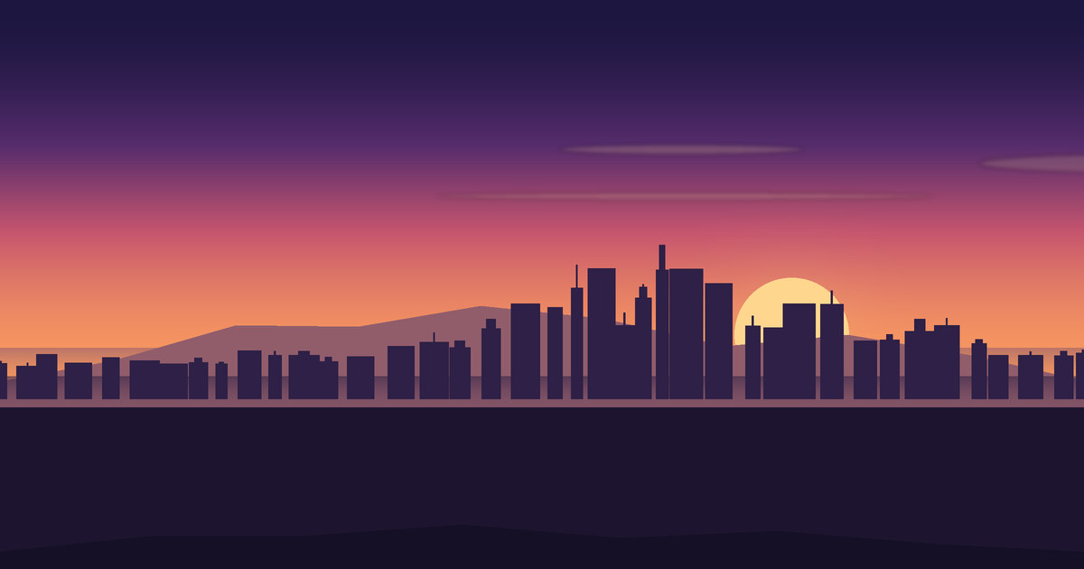 Vista ilustrada de Guadalajara