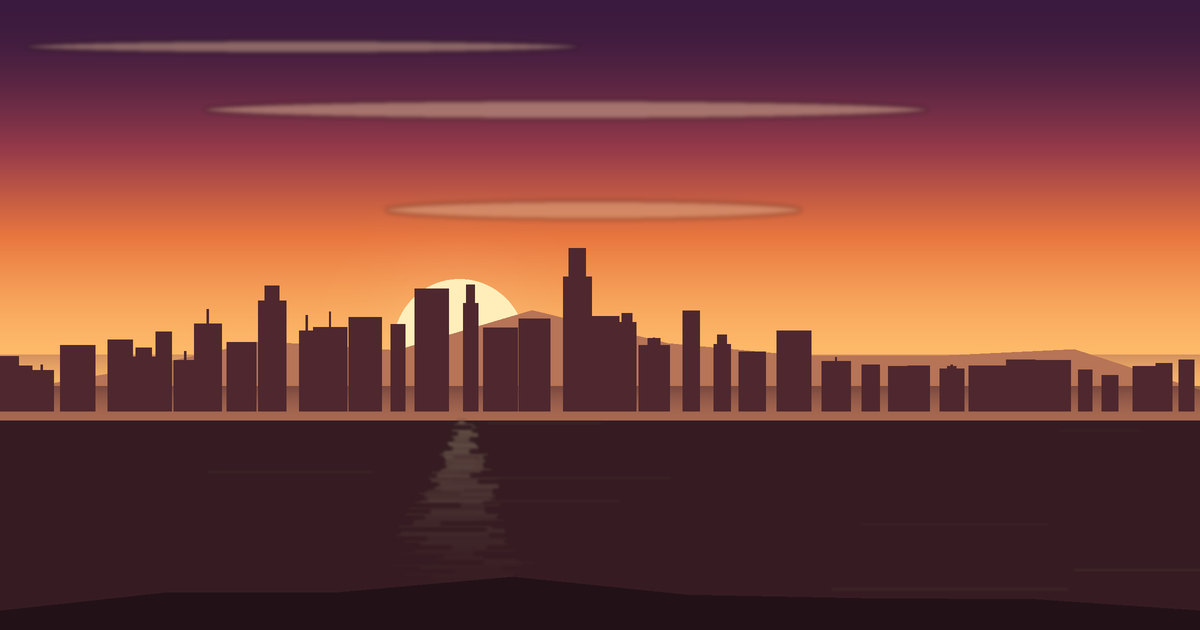 Vue illustrée de Marseille