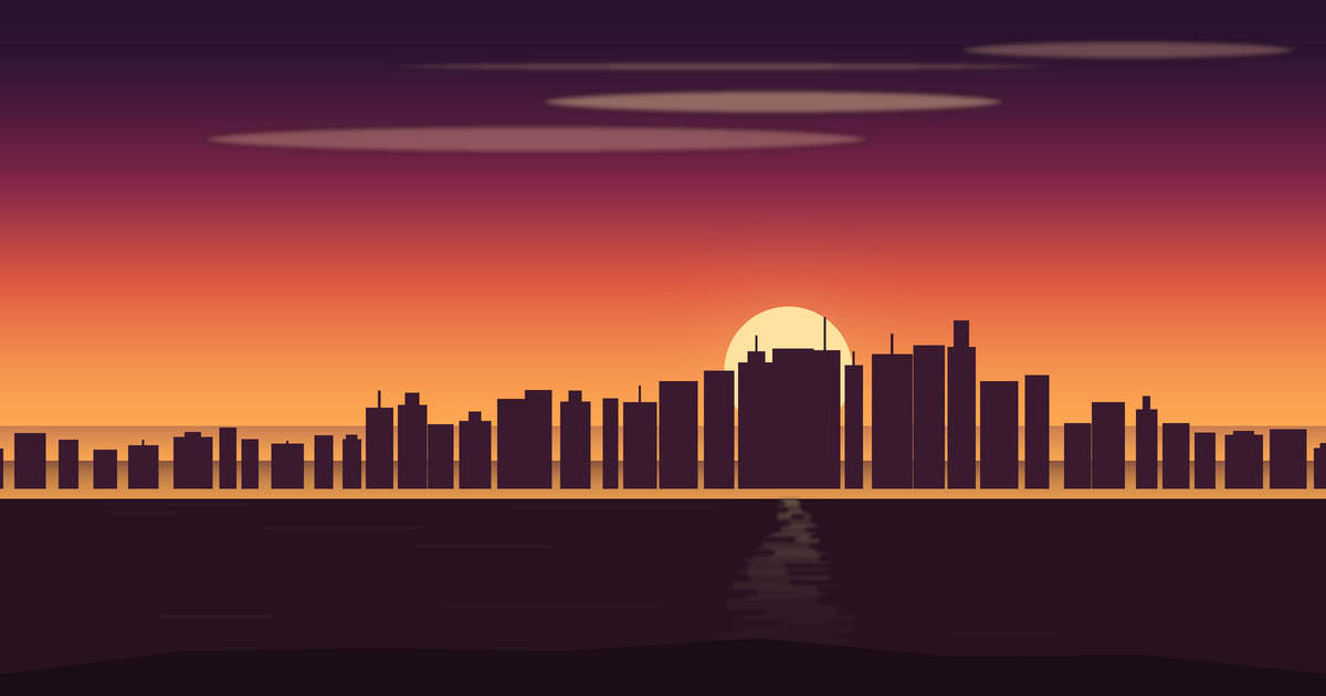 Illustrated view of Milan