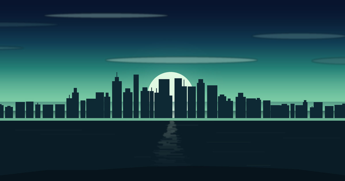 Vista ilustrada de Milwaukee